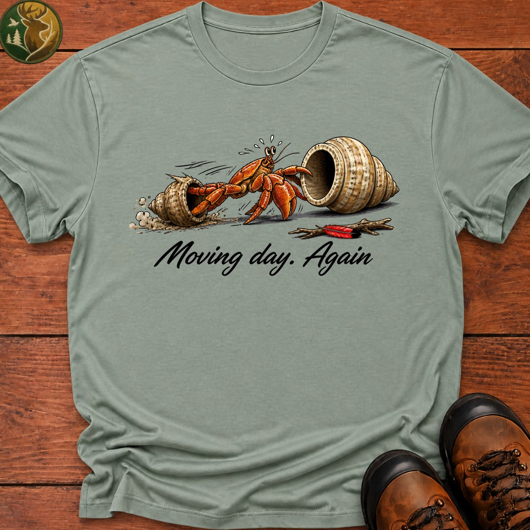 Moving Day Again T-Shirt - Bay