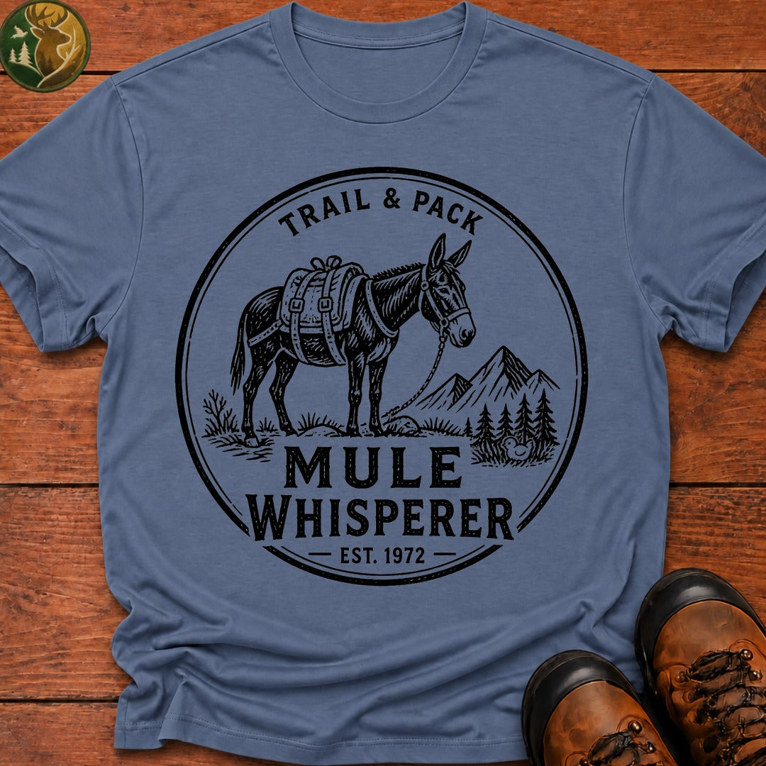 Mule Whisperer T-Shirt - Blue Jean
