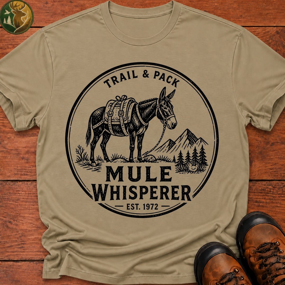 Mule Whisperer T-Shirt - Khaki