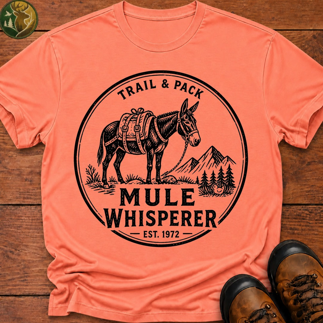 Mule Whisperer T-Shirt - Melon