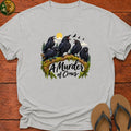 Murder Of Crows Kids T-Shirt - Ash