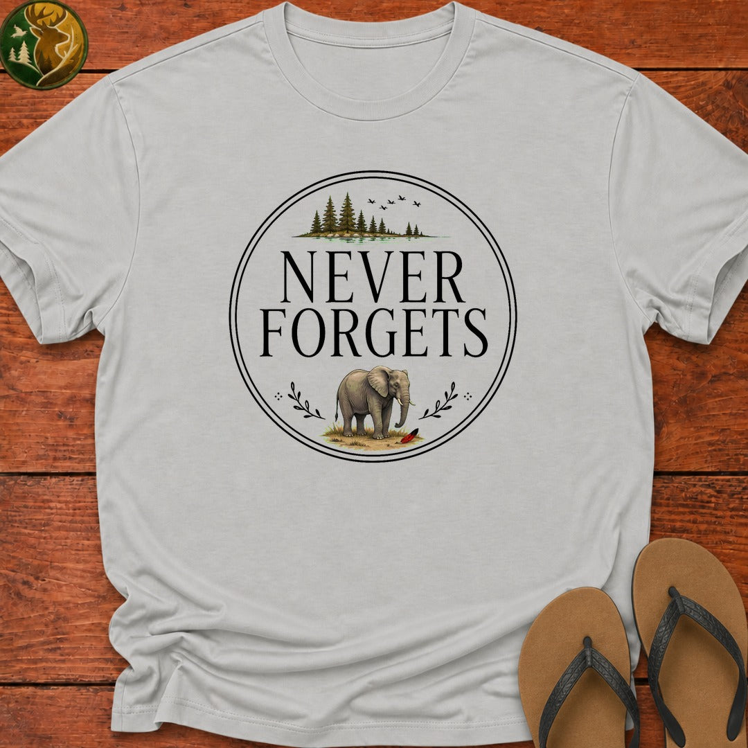 Never Forgets Kids T-Shirt - Ash