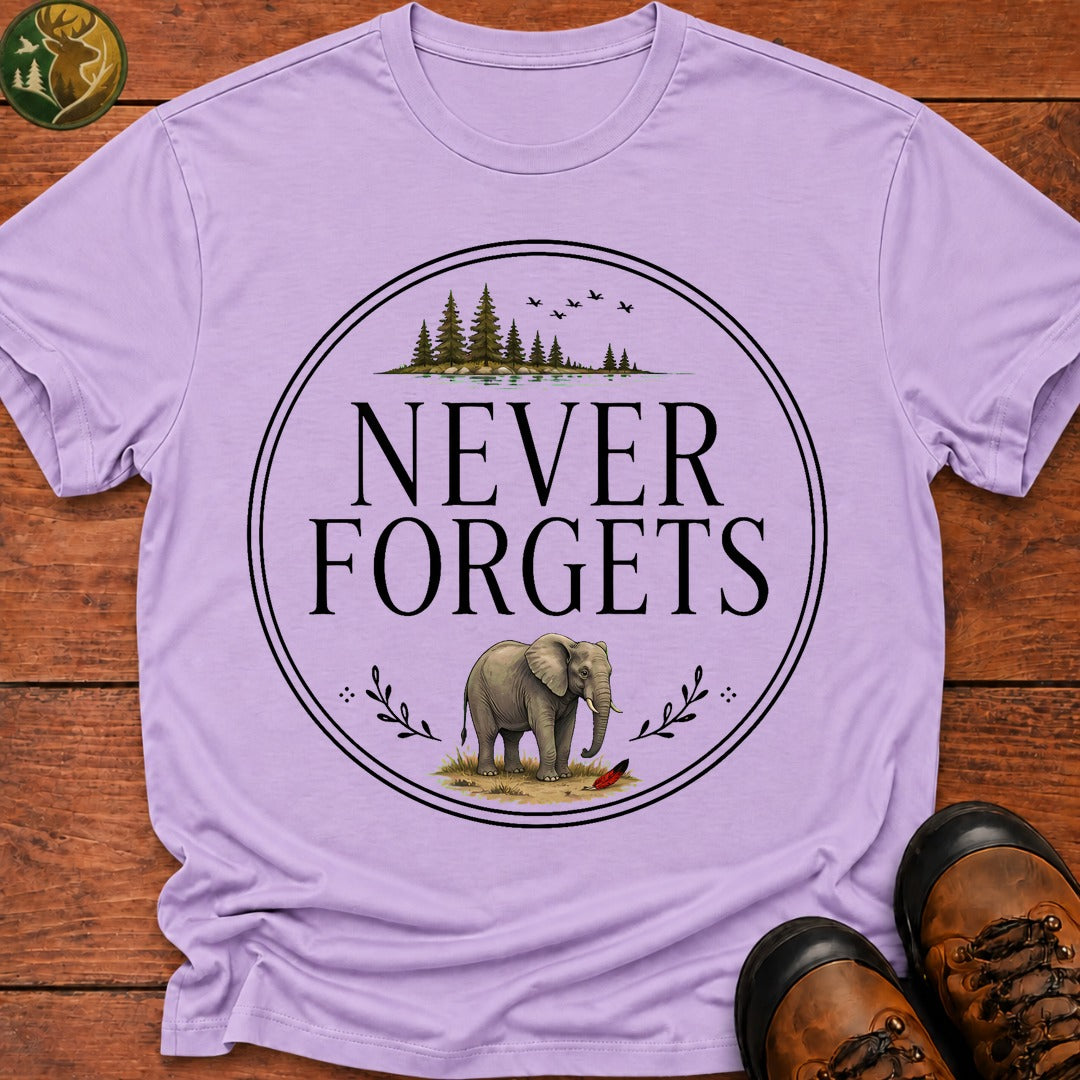 Never Forgets T-Shirt - Orchid