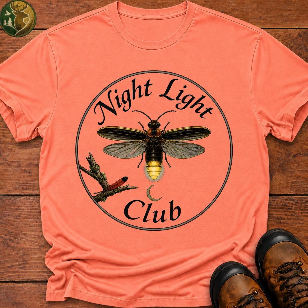 Night Light Club T Shirt - Melon