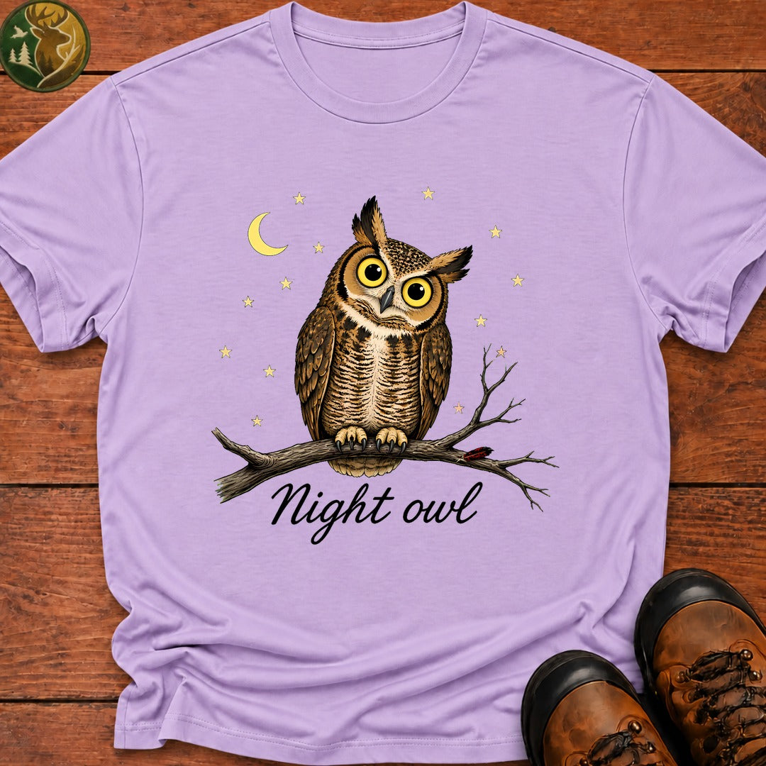 Night Owl T-Shirt - Orchid
