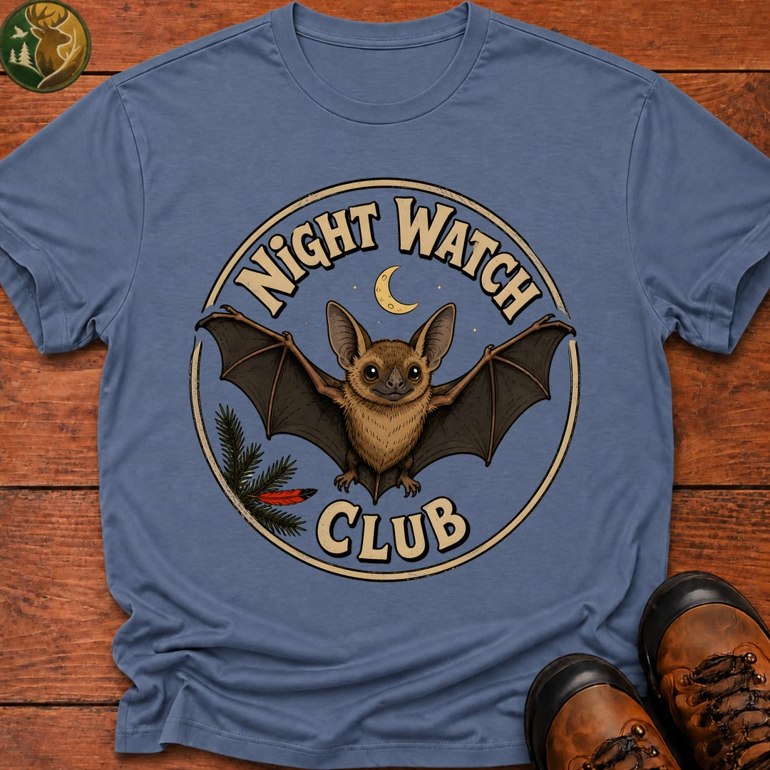 Night Watch Halloween T Shirt - Blue Jean