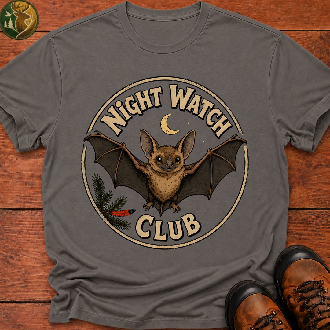 Night Watch Halloween T Shirt - Grey