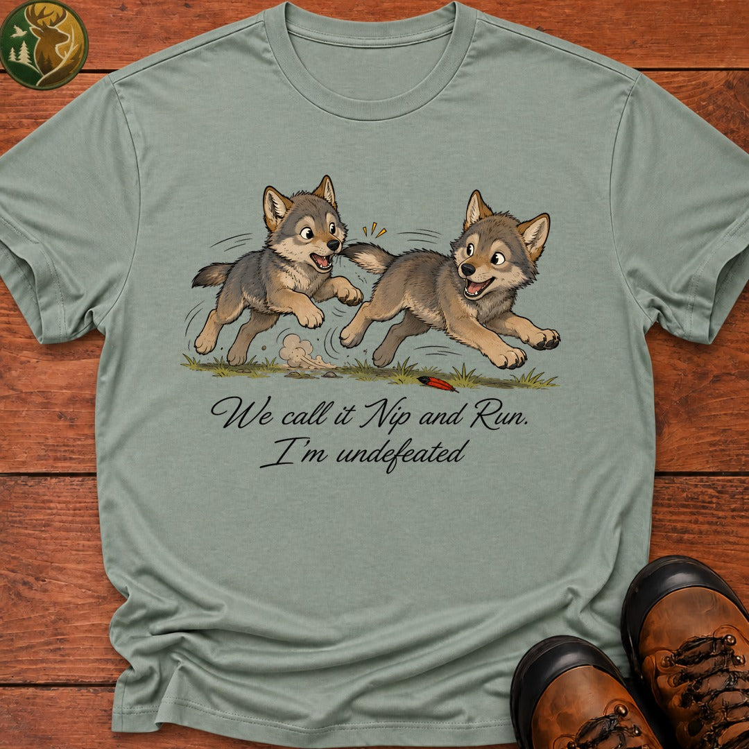 Nip And Run T Shirt - Bay