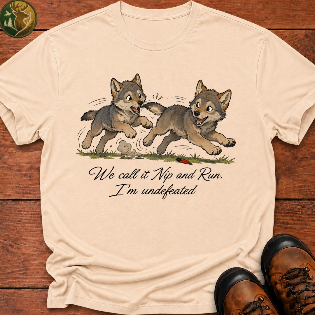Nip And Run T Shirt - Ivory