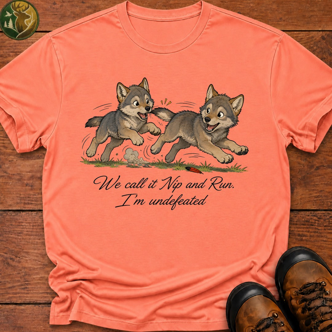 Nip And Run T Shirt - Melon