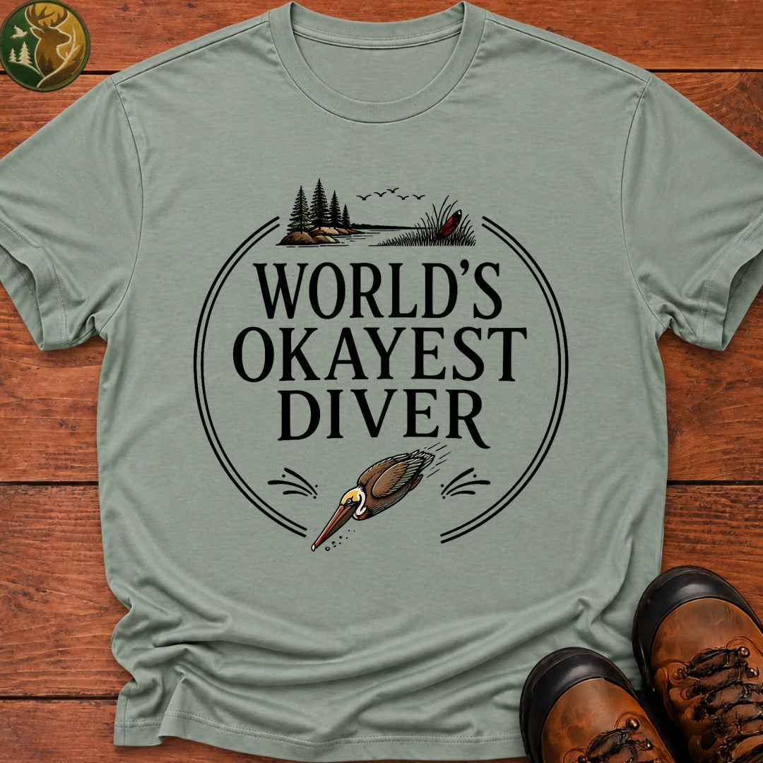 Okayest Diver T-Shirt - Bay