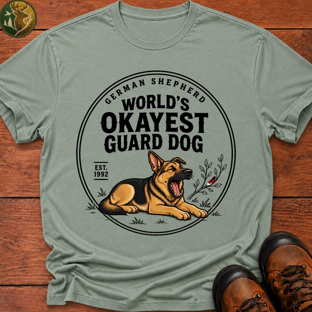 Okayest Guard Dog T-Shirt - Bay