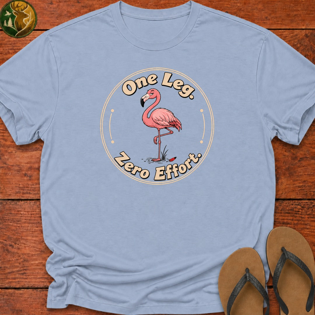 One Leg Zero Effort Kids T-Shirt - Light Blue