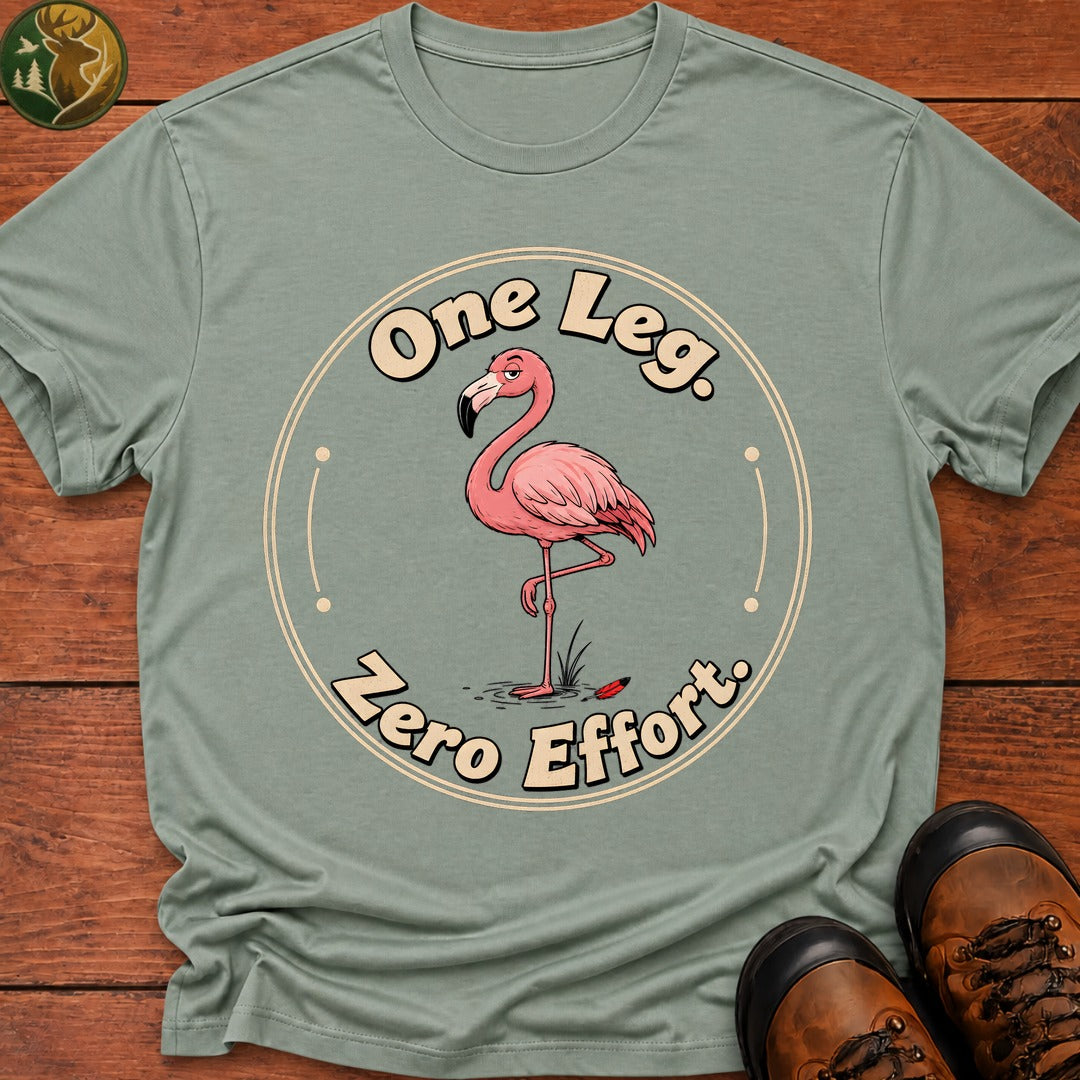 One Leg Zero Effort T Shirt - Bay