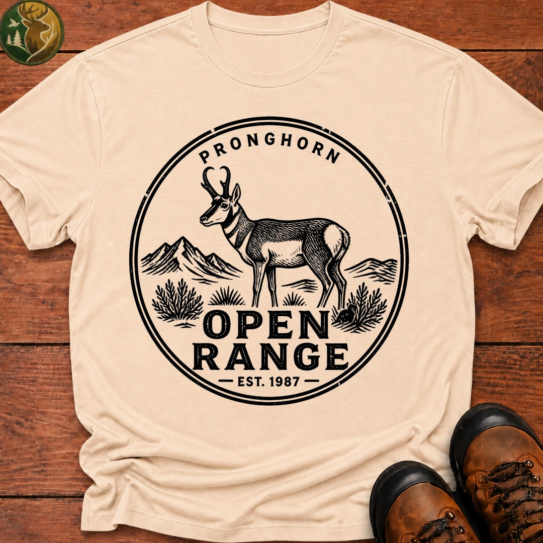 Open Range T-Shirt - Ivory
