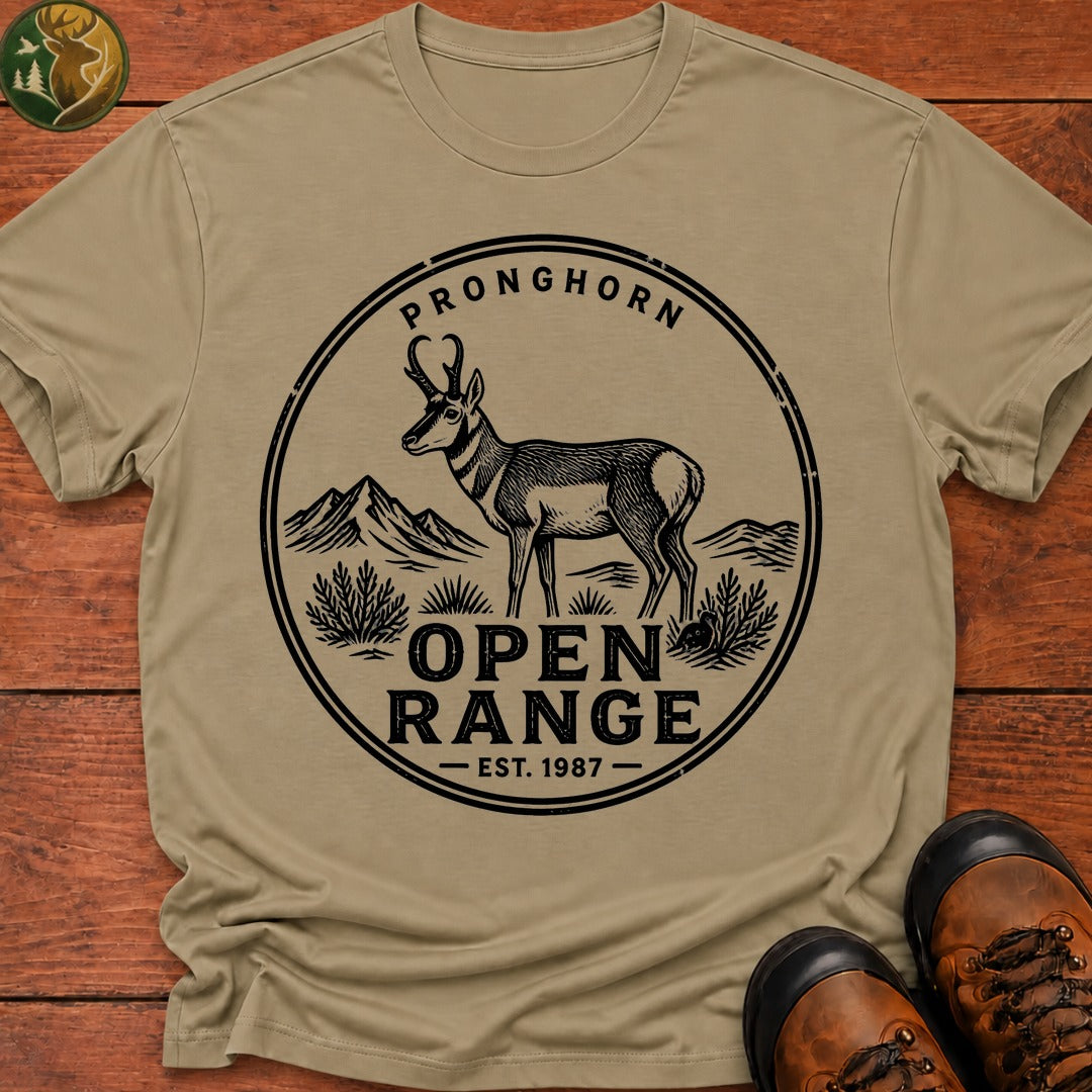 Open Range T-Shirt - Khaki