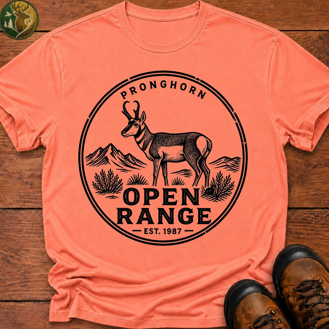 Open Range T-Shirt - Melon