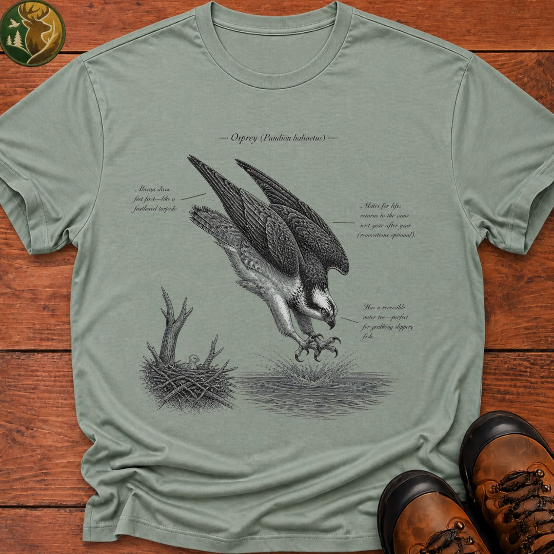 Osprey Field Guide T Shirt - Bay