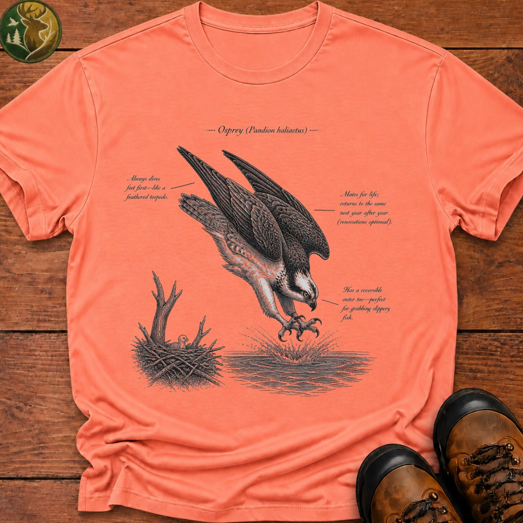 Osprey Field Guide T Shirt - Melon