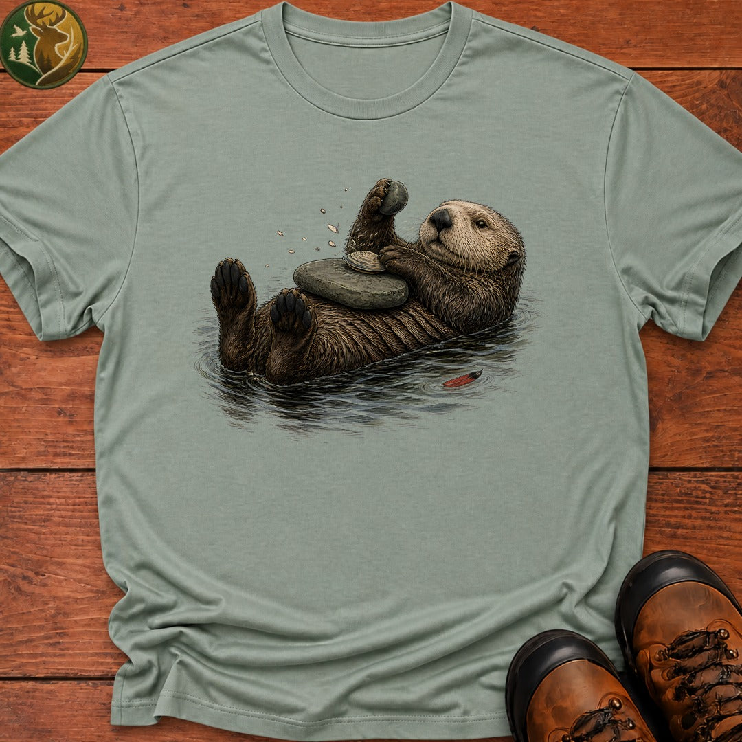 Otter And Oysters T Shirt - Bay
