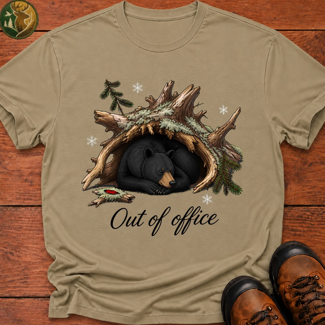Out Of Office T-Shirt - Khaki