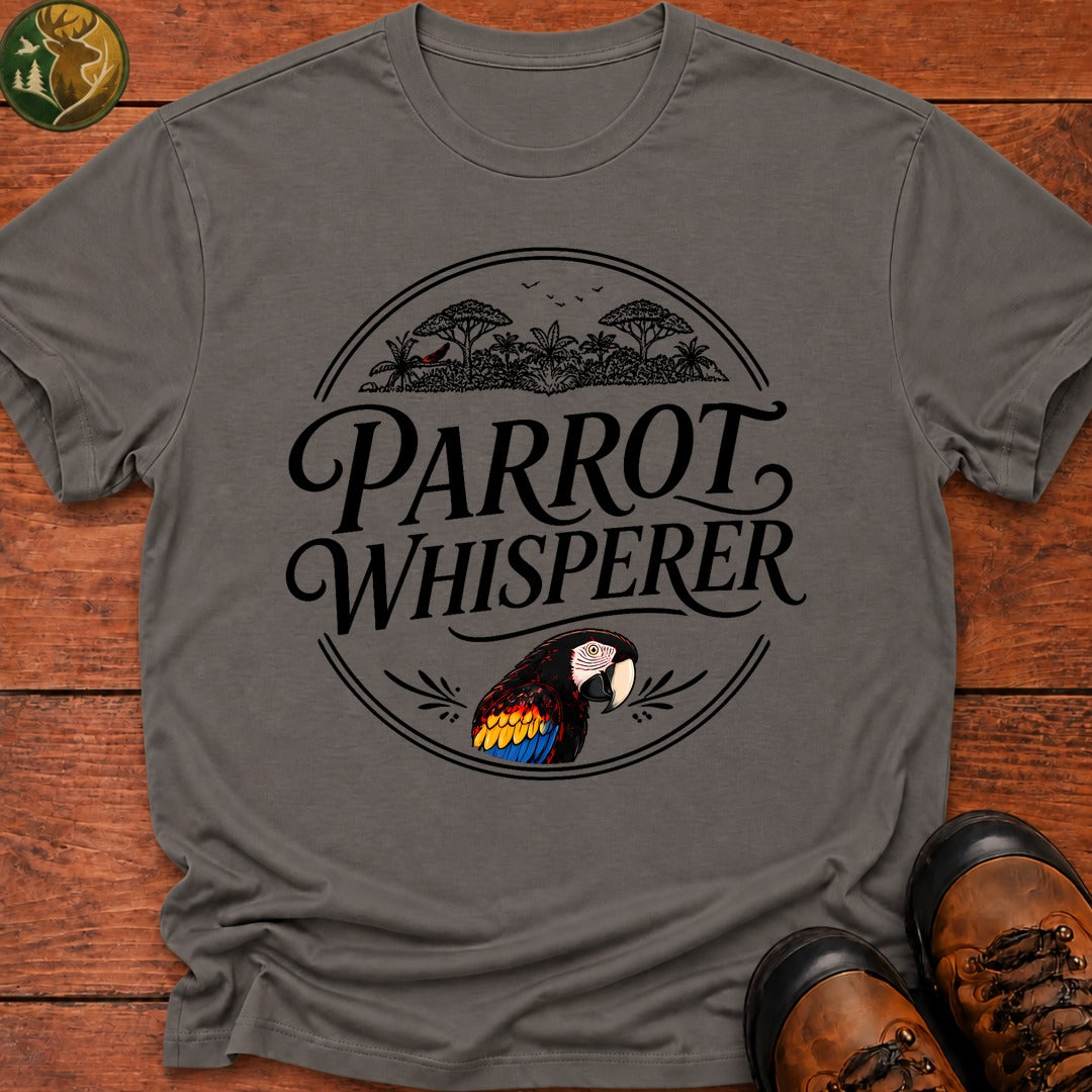 Parrot Whisperer T-Shirt - Grey