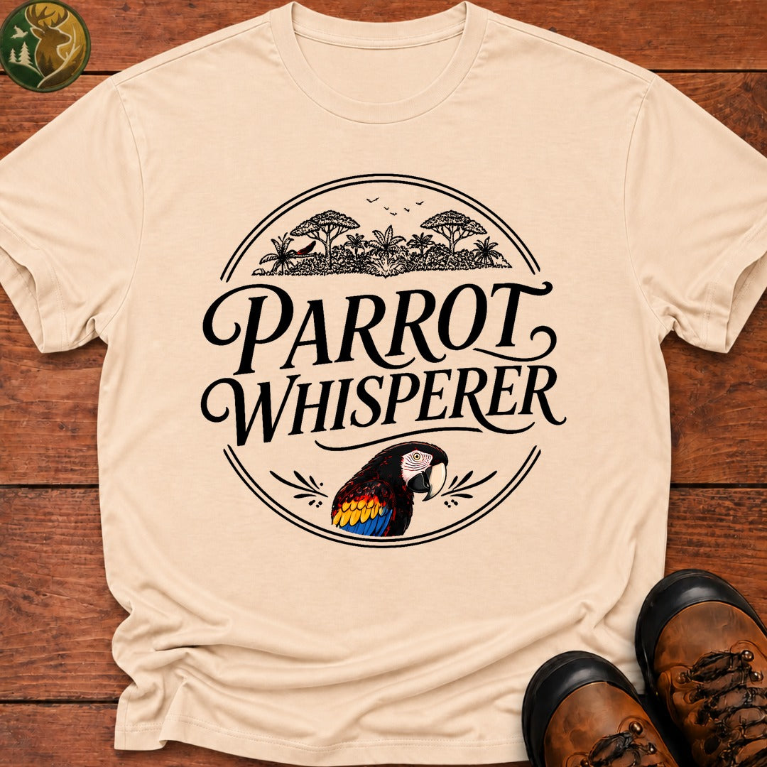 Parrot Whisperer T-Shirt - Ivory