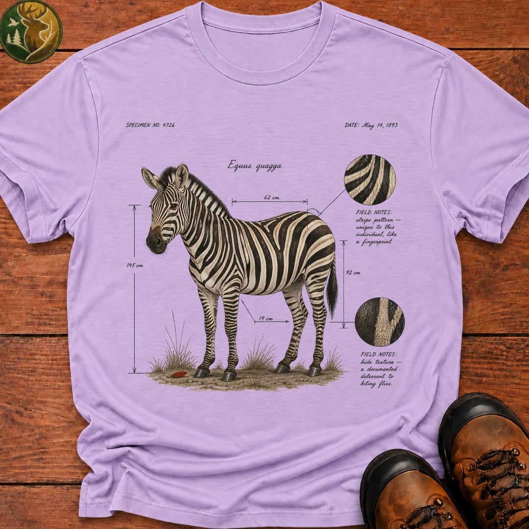 Plains Zebra Field Notes - Orchid