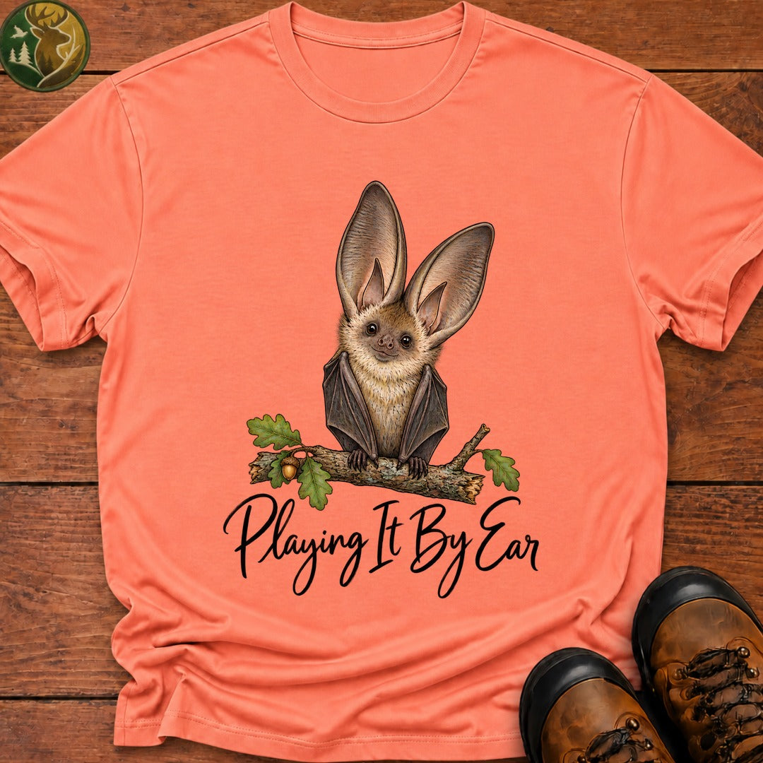 Playing It By Ear T-Shirt - Melon