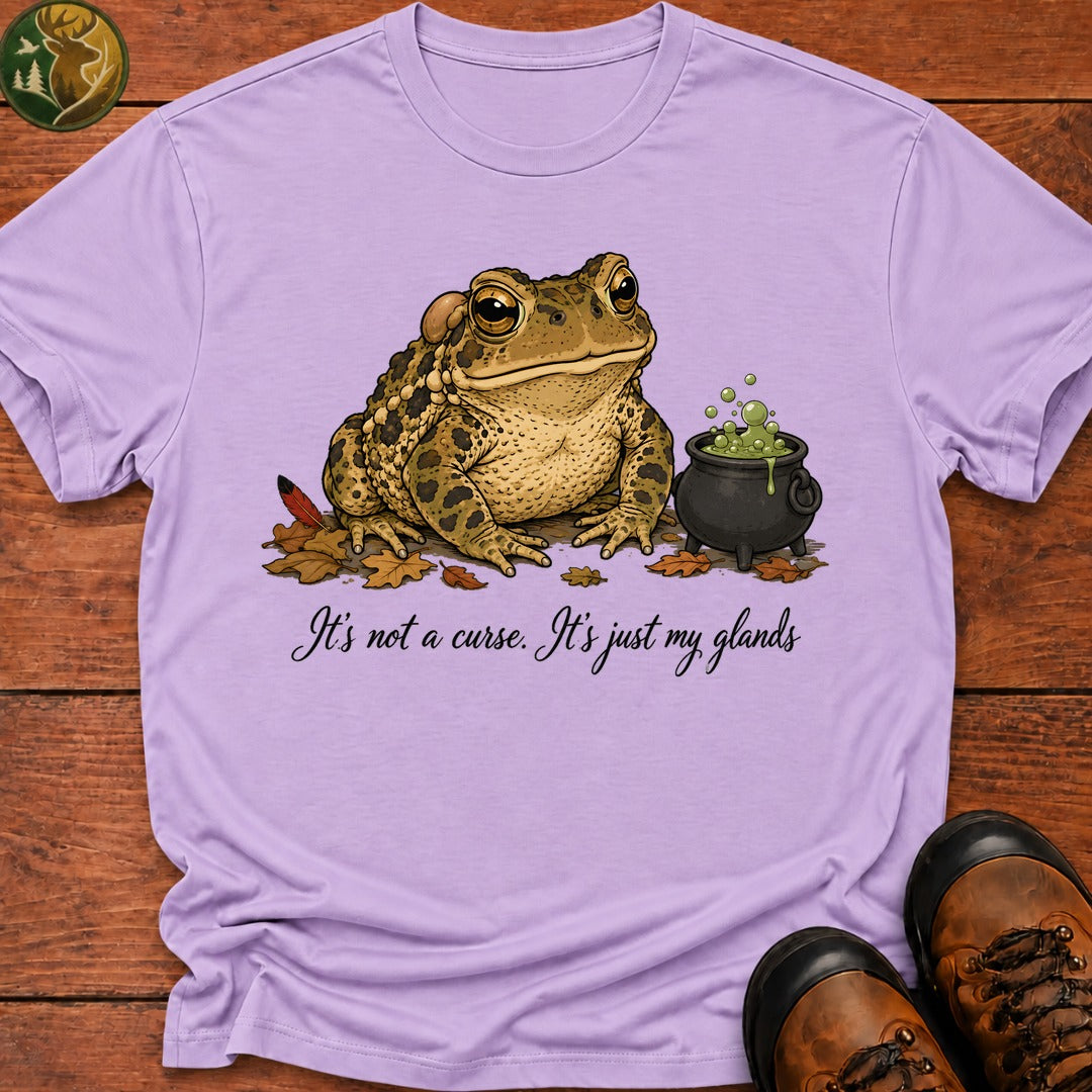 Poison Toad Halloween T Shirt - Orchid