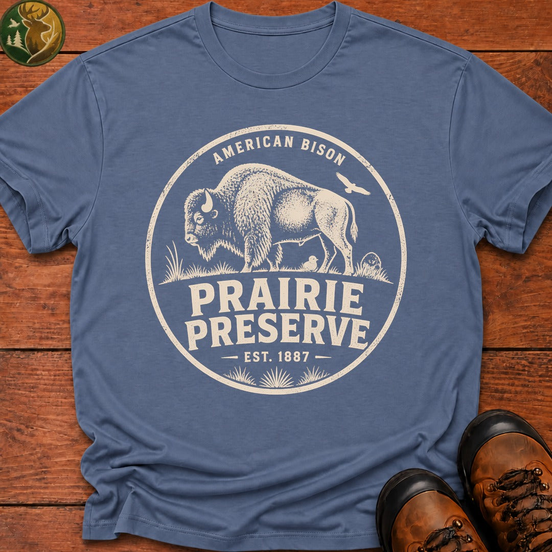 Prairie Preserve T-Shirt - Blue Jean