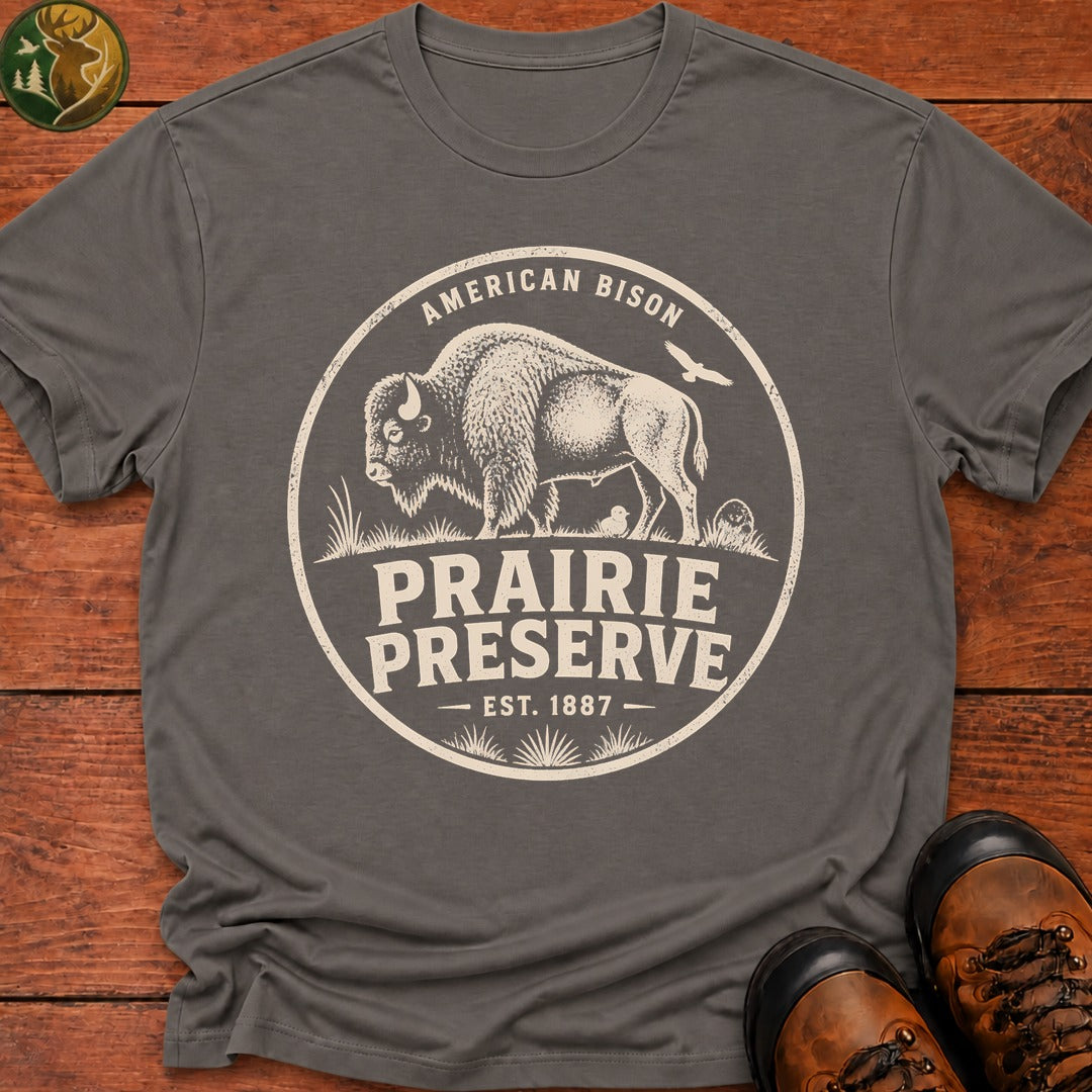 Prairie Preserve T-Shirt - Grey