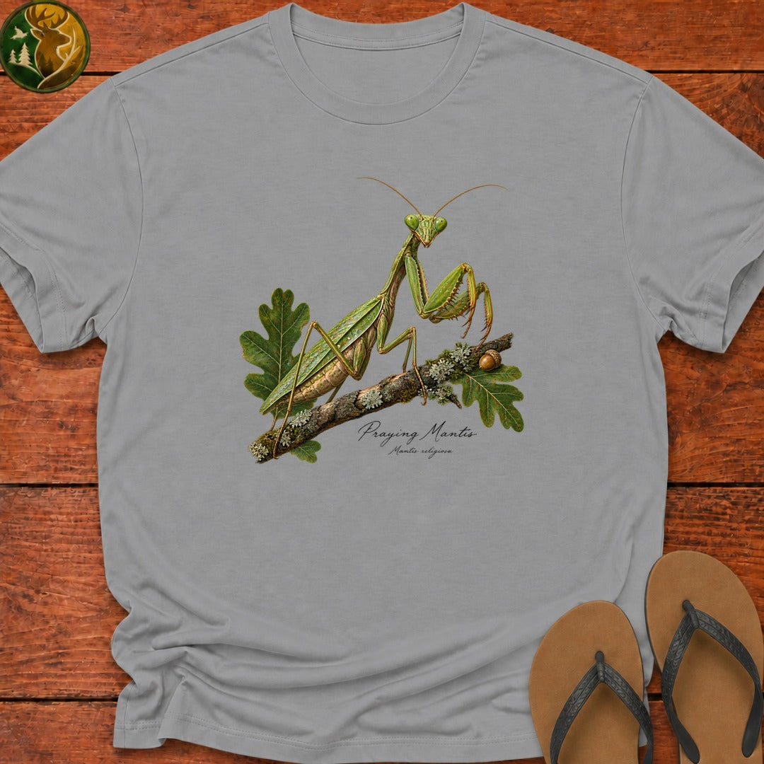 Praying Mantis Kids T-Shirt - Sport Grey