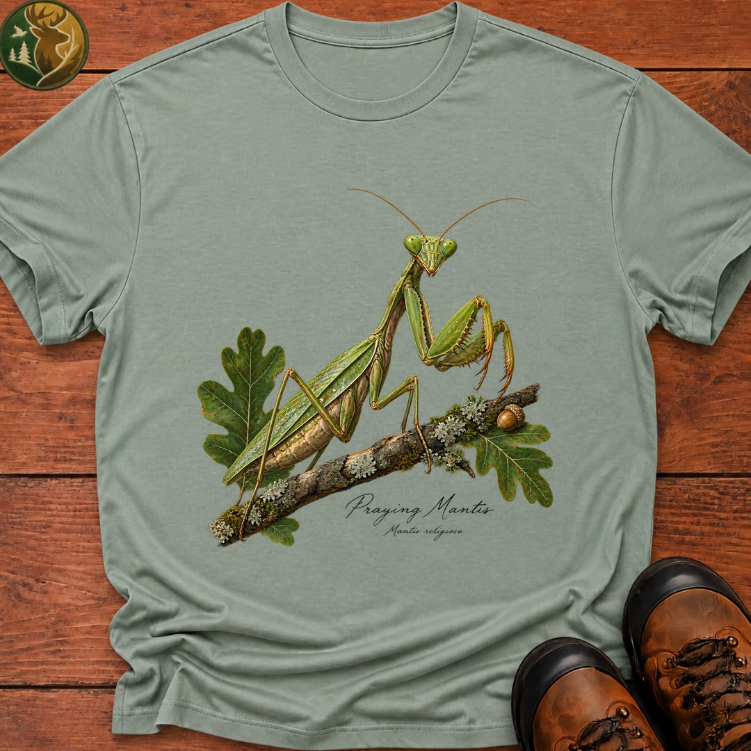Praying Mantis T-Shirt - Bay