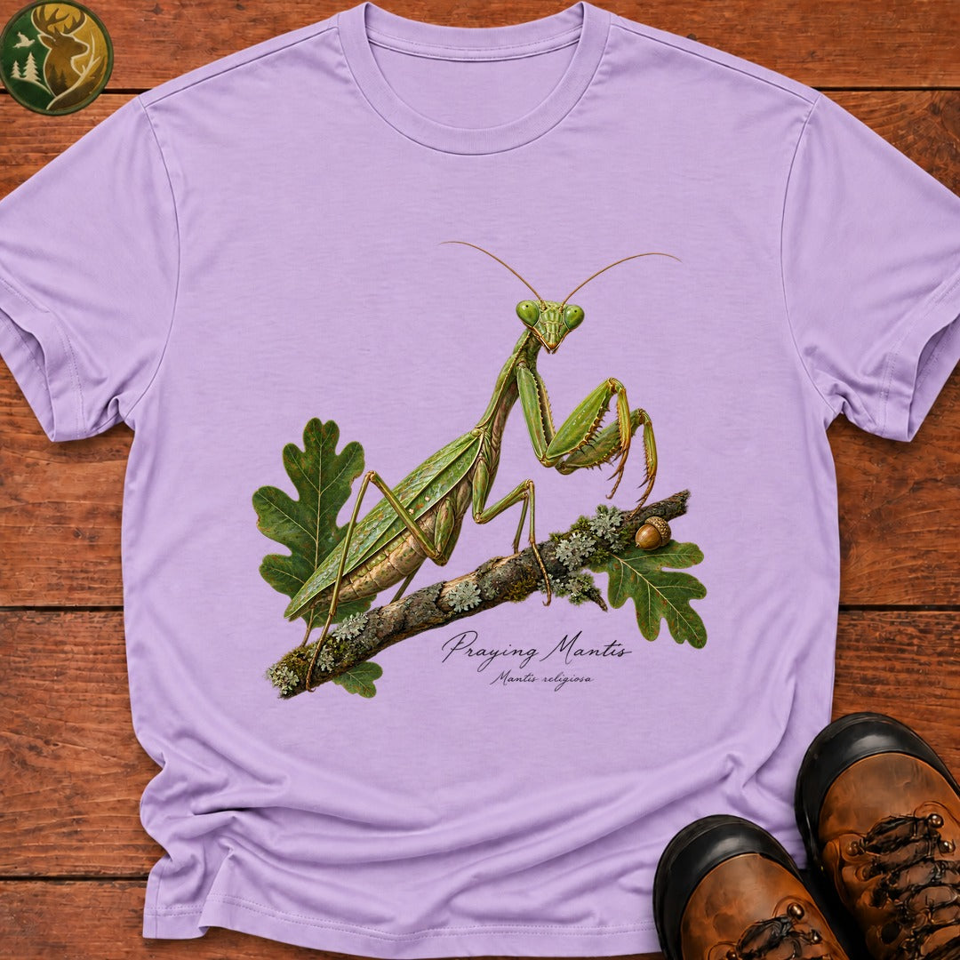 Praying Mantis T-Shirt - Orchid