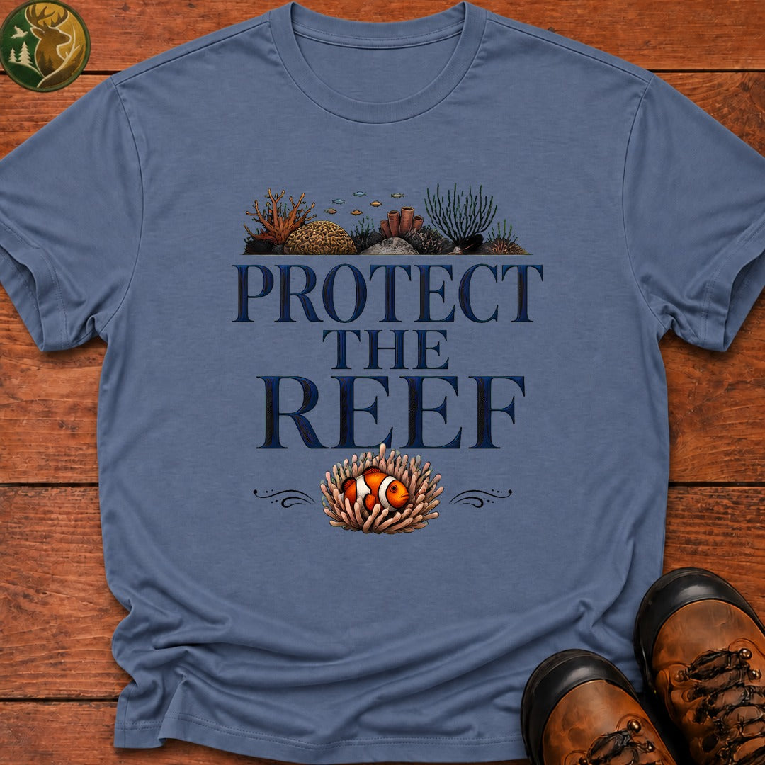 Protect The Reef T-Shirt - Blue Jean