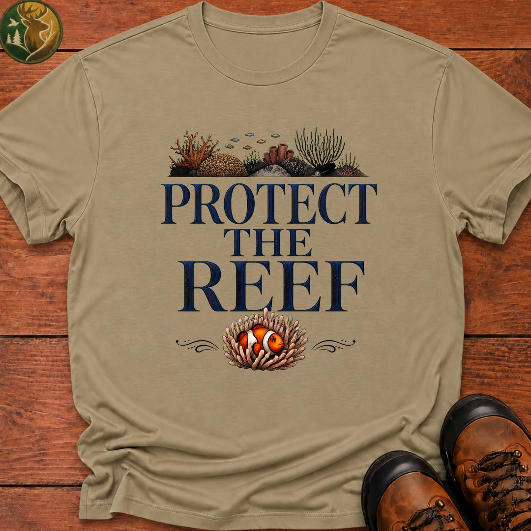 Protect The Reef T-Shirt - Khaki