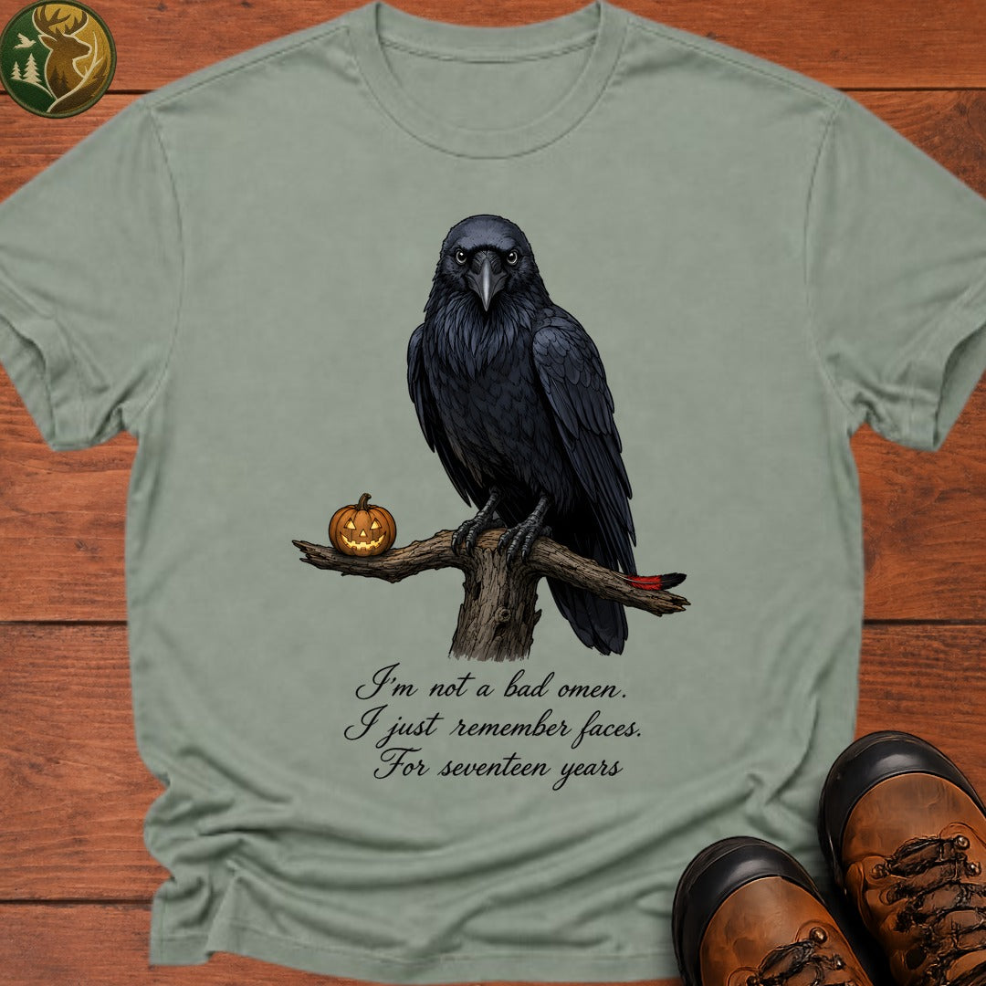 Raven Grudge Halloween T Shirt - Bay