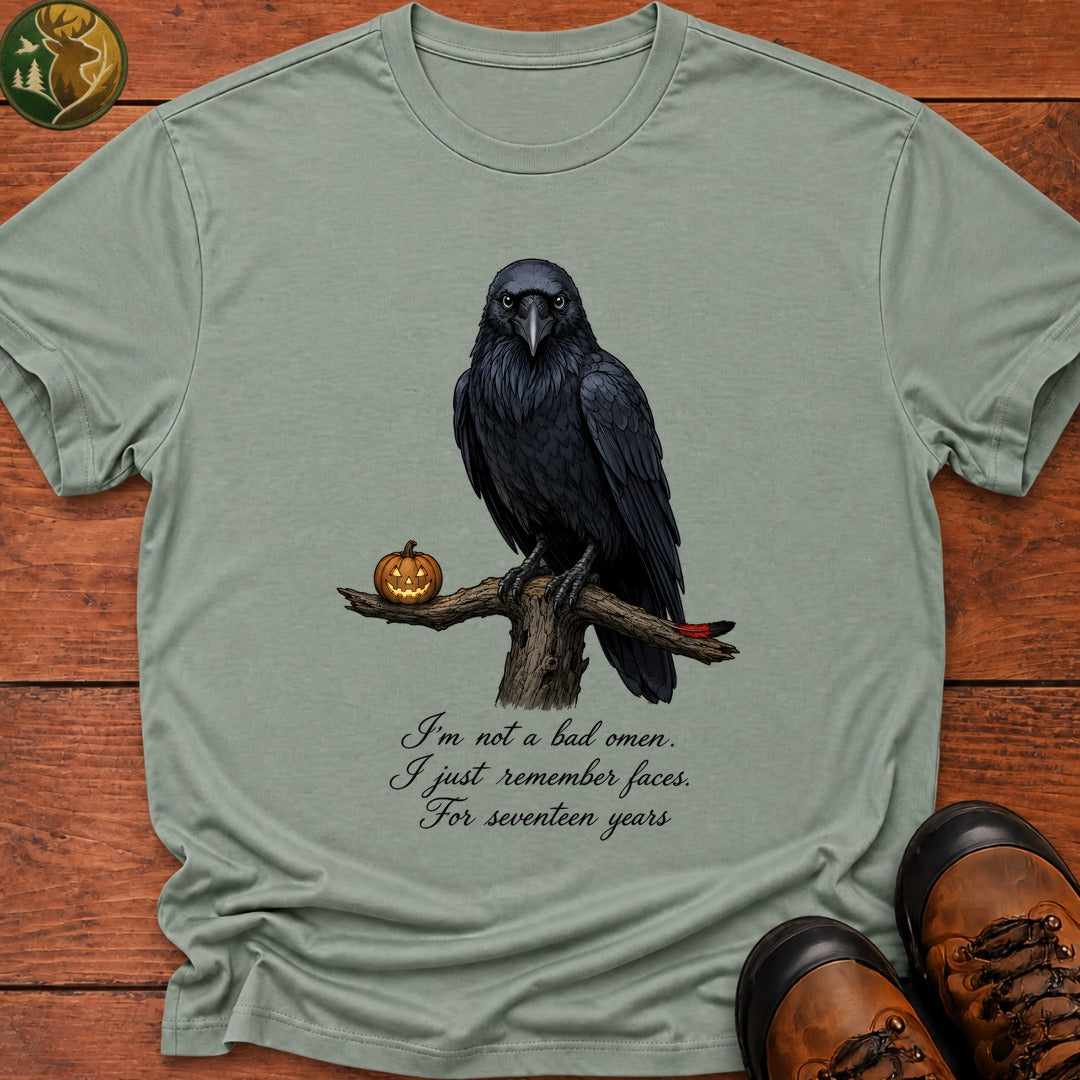Raven Grudge Halloween T Shirt - Bay