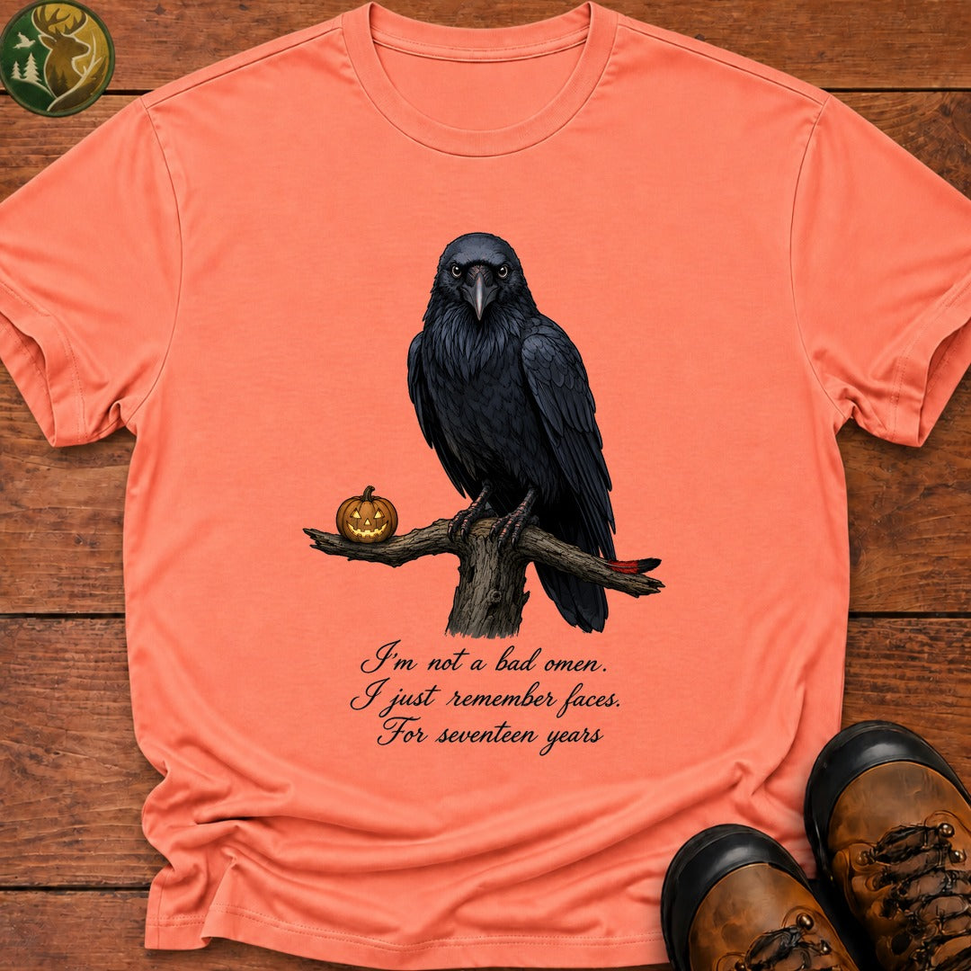 Raven Grudge Halloween T Shirt - Melon