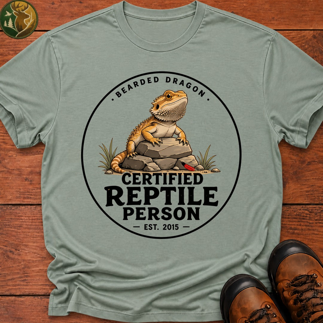 Reptile Person T-Shirt - Bay