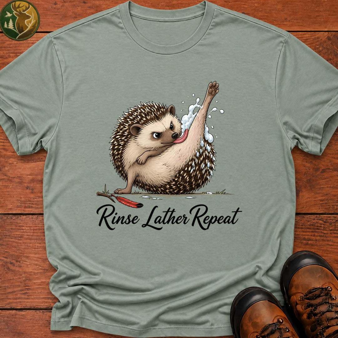 Rinse Lather Repeat T Shirt - Bay