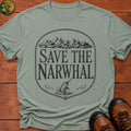 Save The Narwhal T-Shirt - Bay