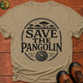 Save The Pangolin T-Shirt - Khaki