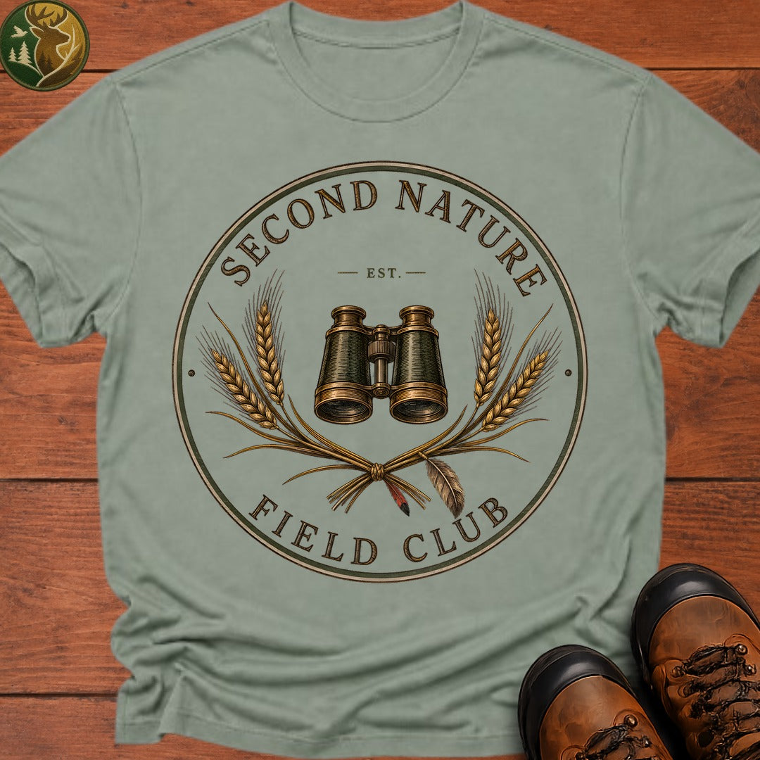 Second Nature Field Club T Shirt - Bay