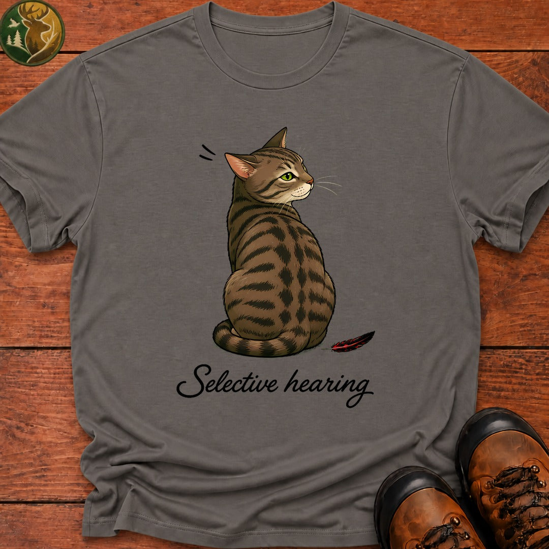 Selective Hearing T-Shirt - Grey