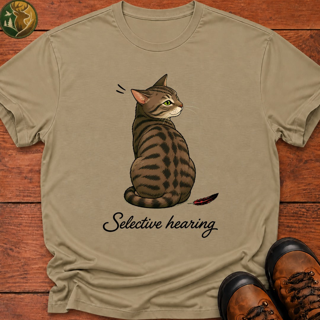 Selective Hearing T-Shirt - Khaki