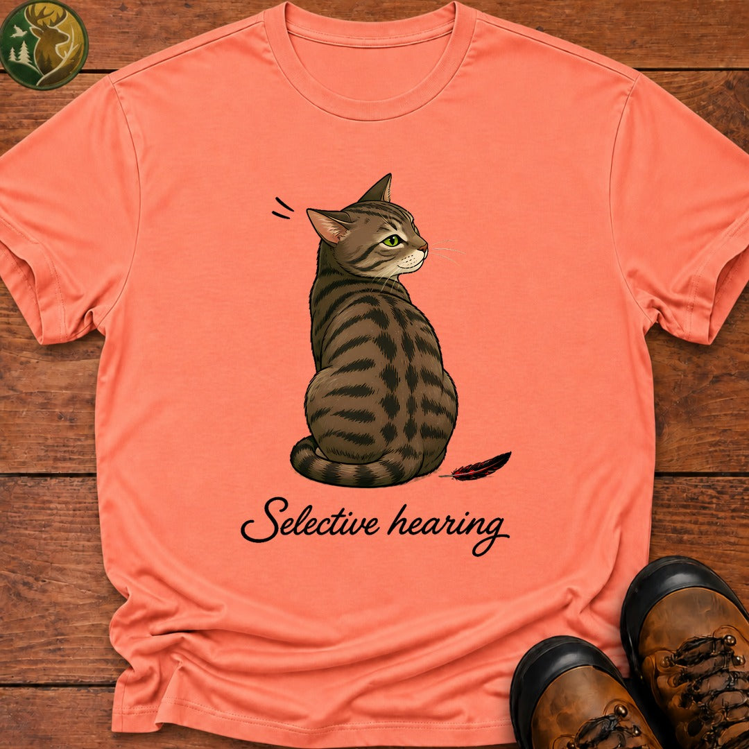Selective Hearing T-Shirt - Melon