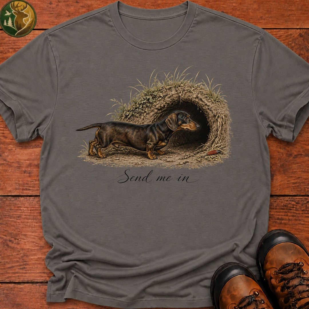 Send Me In T-Shirt - Grey