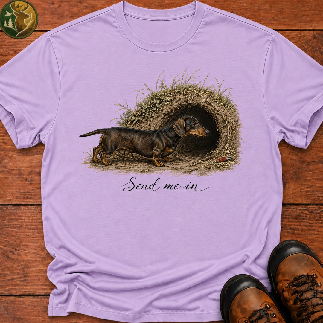 Send Me In T-Shirt - Orchid
